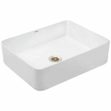 Раковина накладная Jaquar JDR 53x42, JDS-WHT-25907N