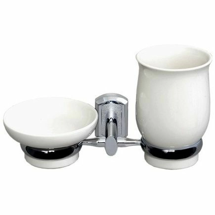 Держатель стакана и мыльницы WasserKRAFT Oder, K-24126