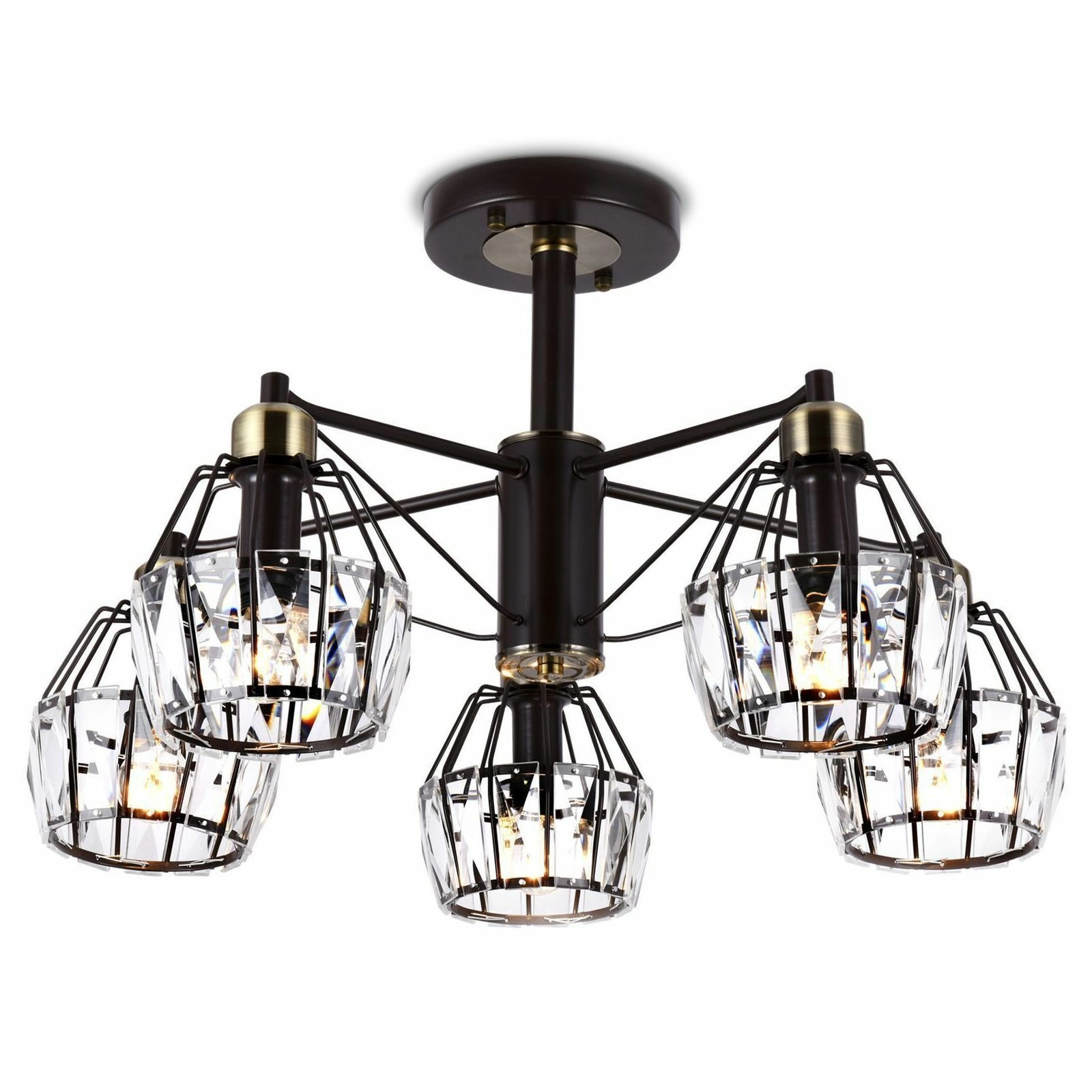 Подвесная люстра с хрусталем Ambrella Traditional Loft, TR5870