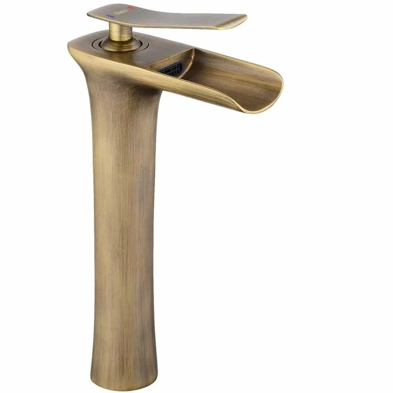 Смеситель для умывальника Rea Laguna Antique Gold, REA-B8120