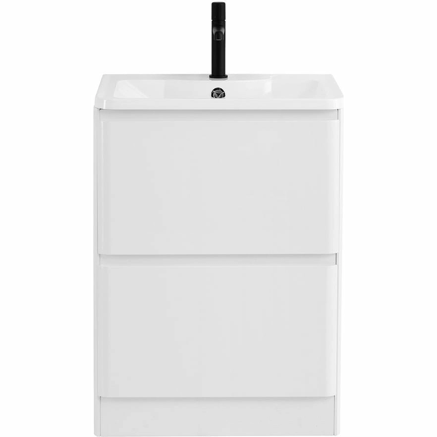 База под раковину напольная BelBagno Albano 60/70/80/90/100/120 Bianco Lucido