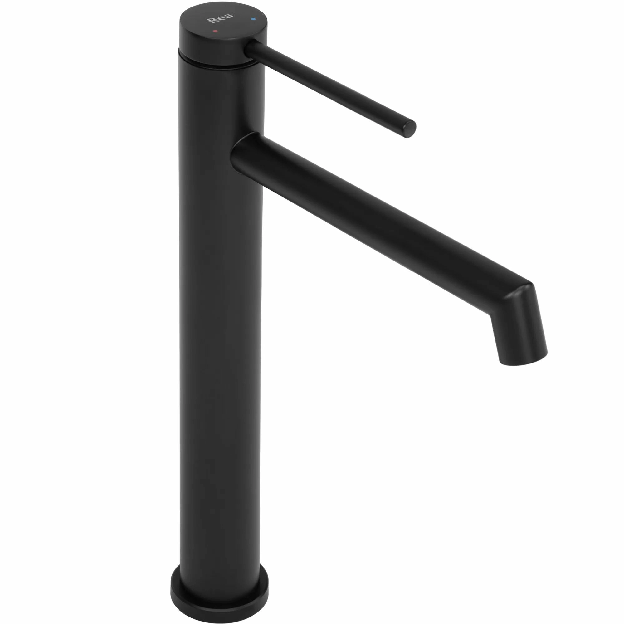 Смеситель для умывальника высокий Rea Foss Black, REA-B5320