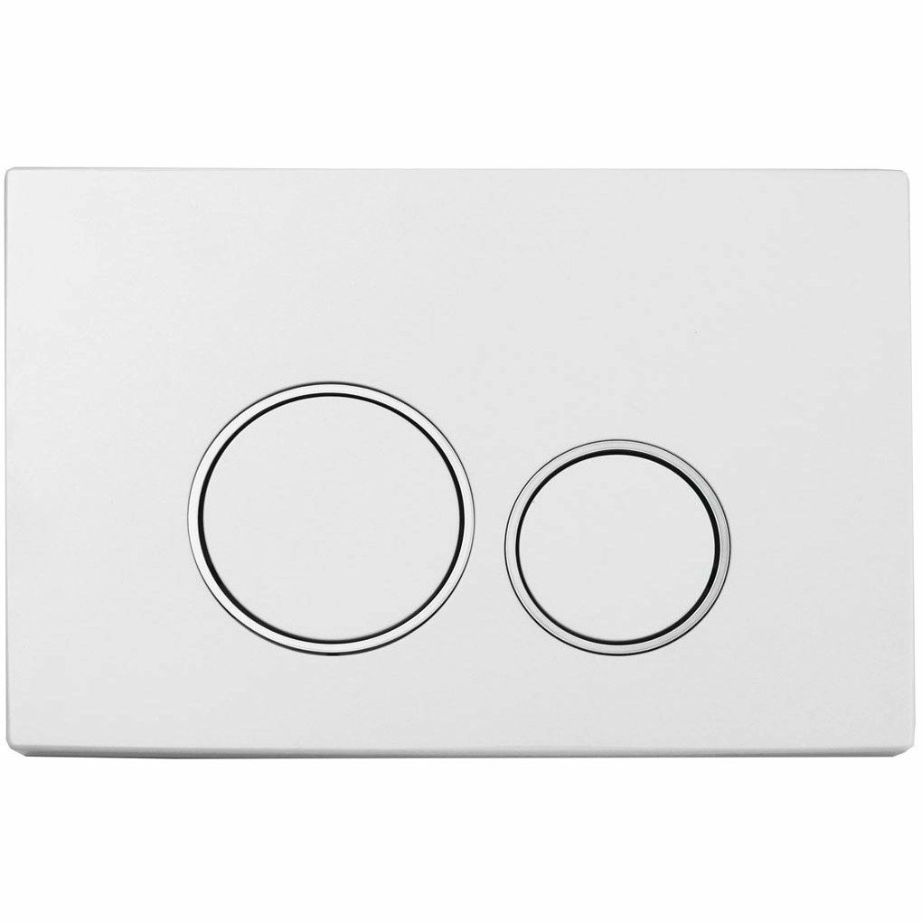 Кнопка для инсталляции Boheme White/Chrome, 661