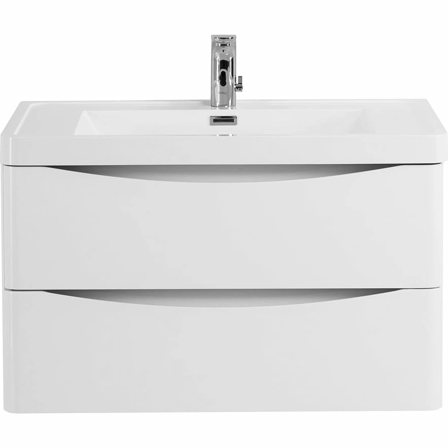 База под раковину подвесная BelBagno Ancona 60 Bianco Lucido, ANCONA-N-600-2C-SO-BL