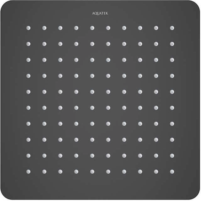 Квадратный верхний душ 250x250 мм Aquatek, AQ2072MB