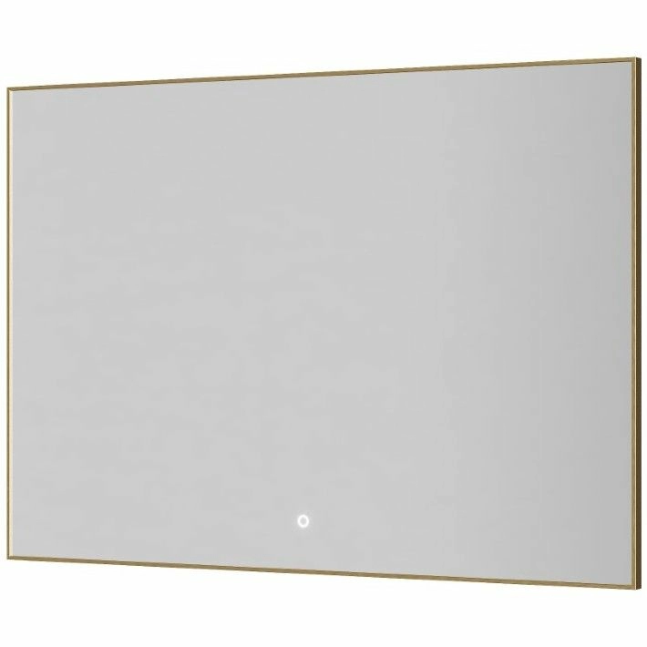 Прямоугольное зеркало Boheme Matt Gold, 543-MG