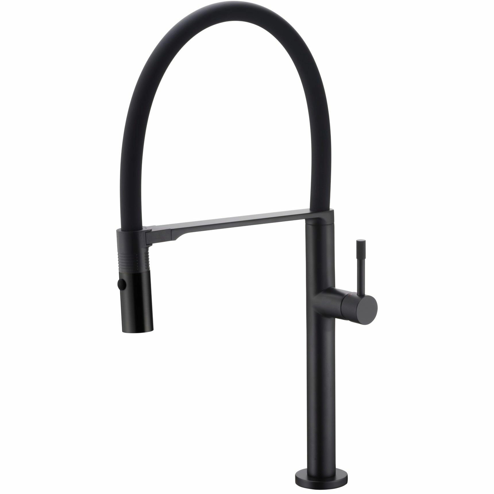 Смеситель для кухни Boheme Uno Black, 114-B
