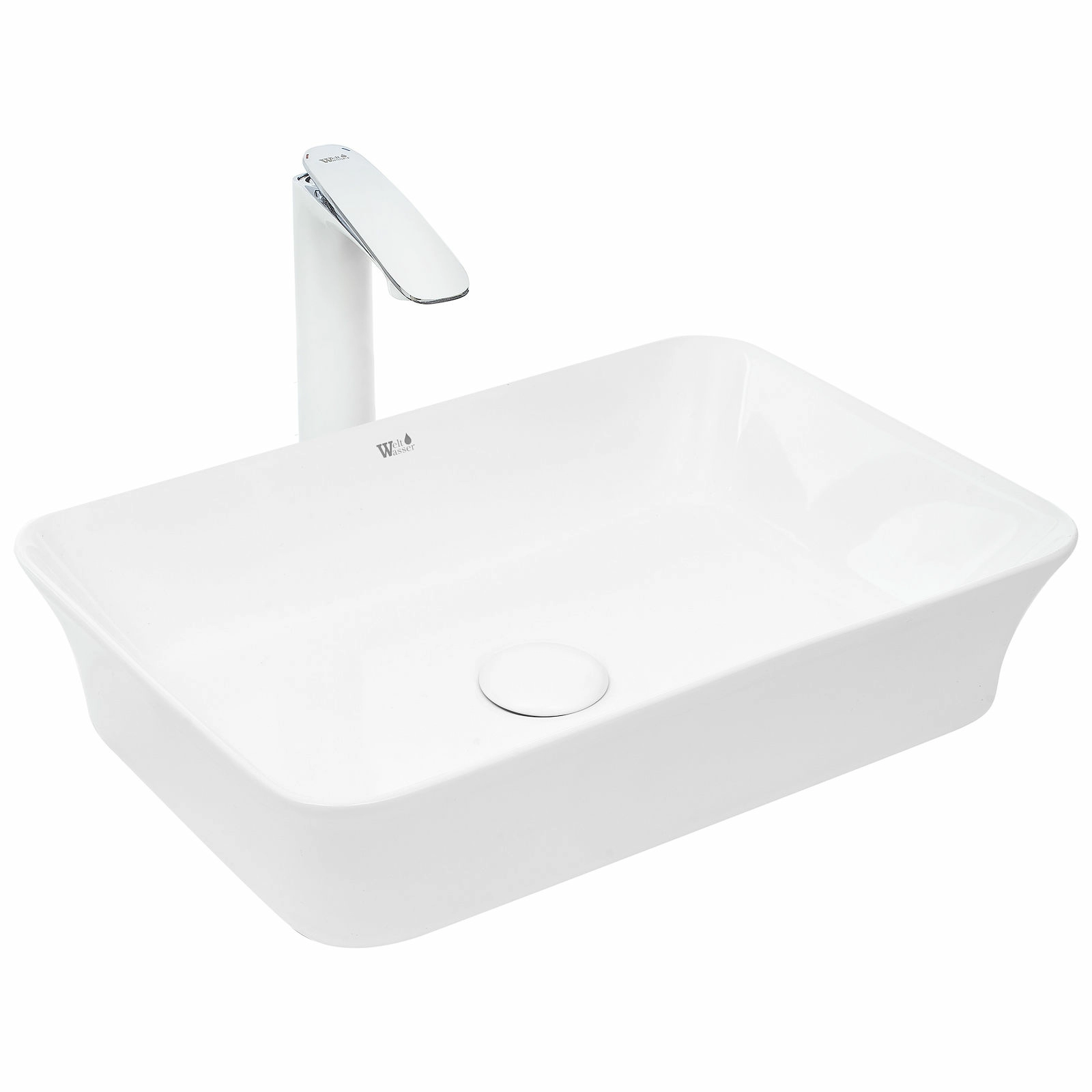 Раковина накладная WeltWasser 49x35, WW ELBACH 2261