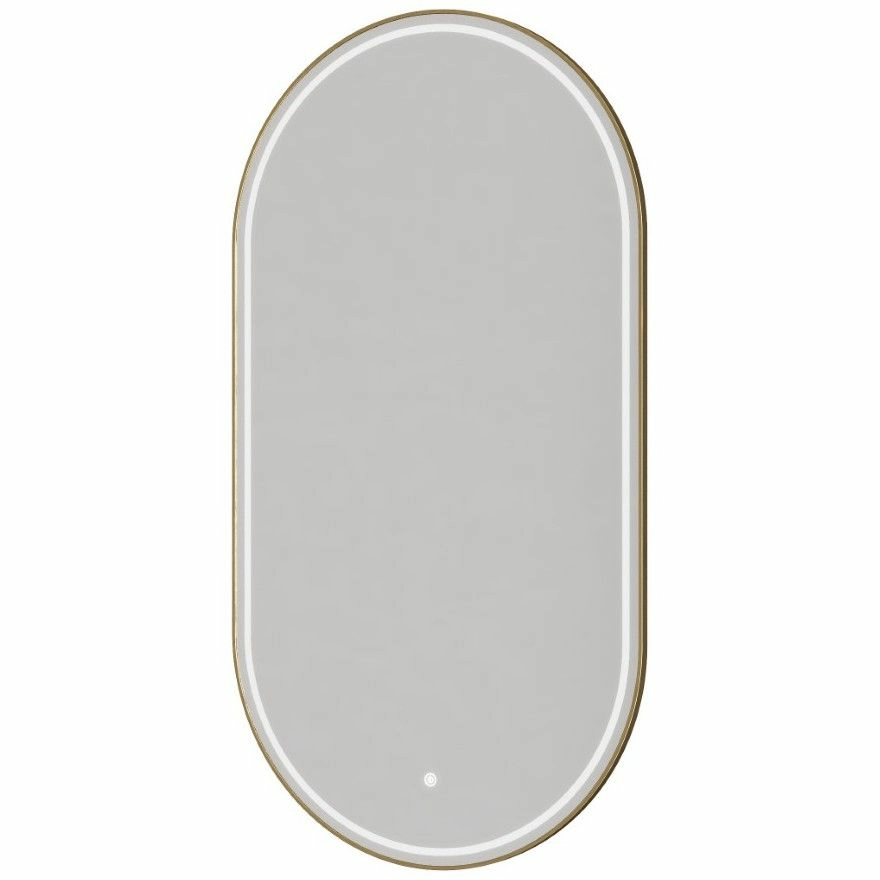 Зеркало овальное Boheme 60x110 Matt Gold, 568-MG