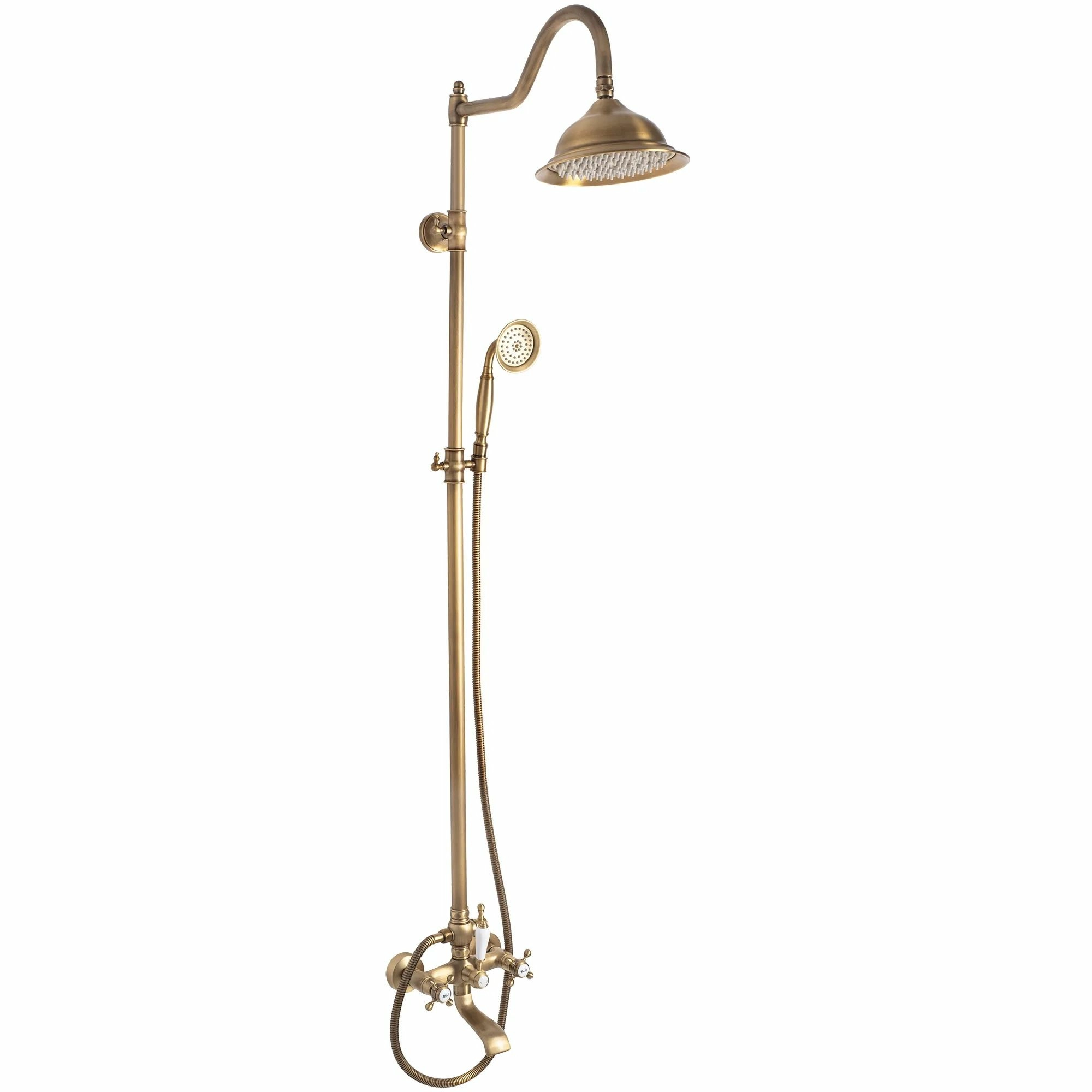 Душевая система Rea Bergamo Antique Bronze, REA-P5002