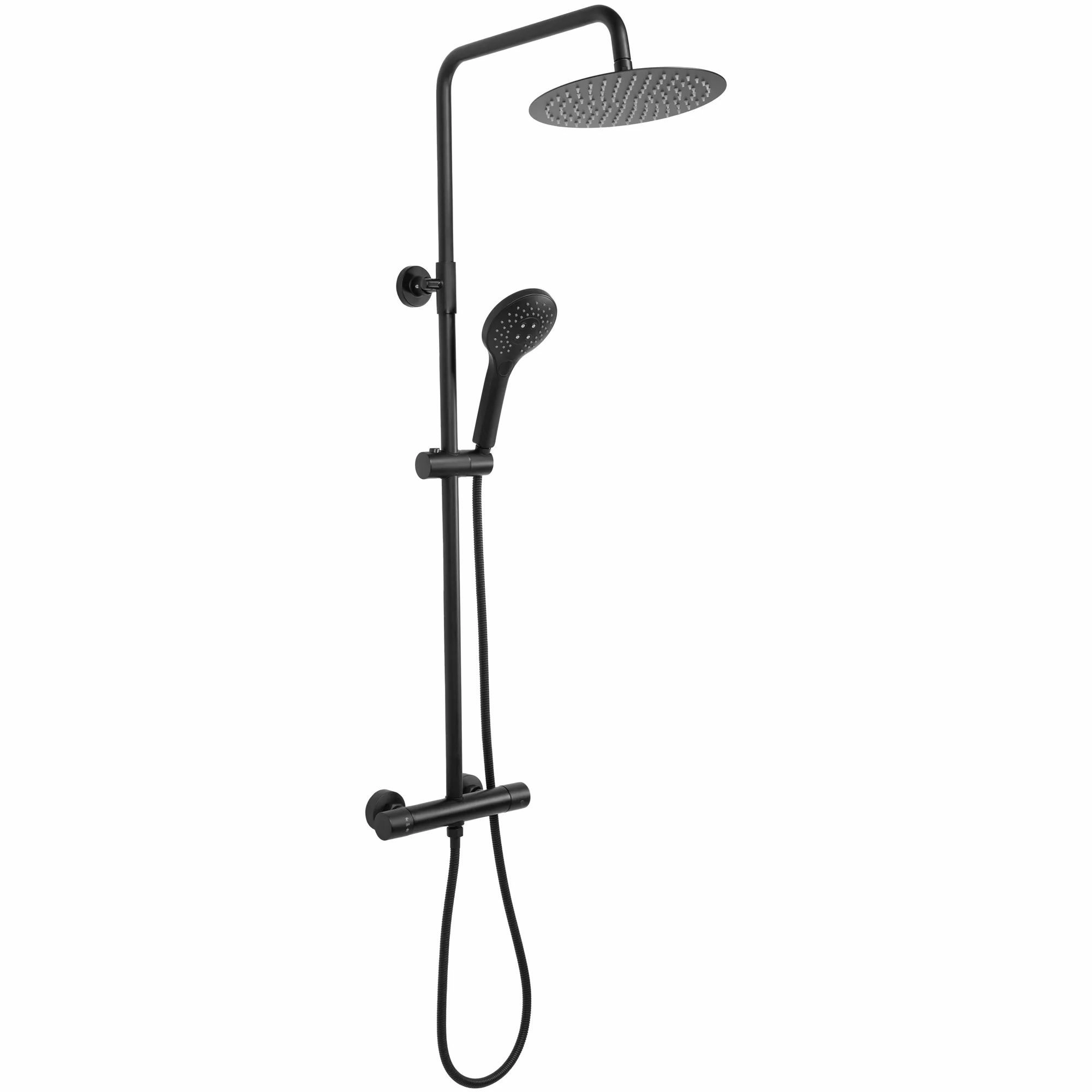 Душевая система Rea Vincent Black, REA-P6600