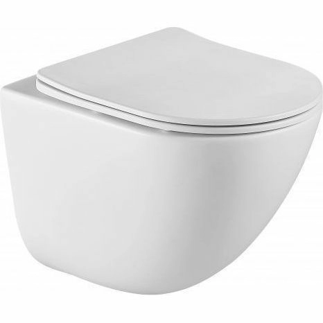 Чаша унитаза безободкового Belbagno Amanda, BB051CHR