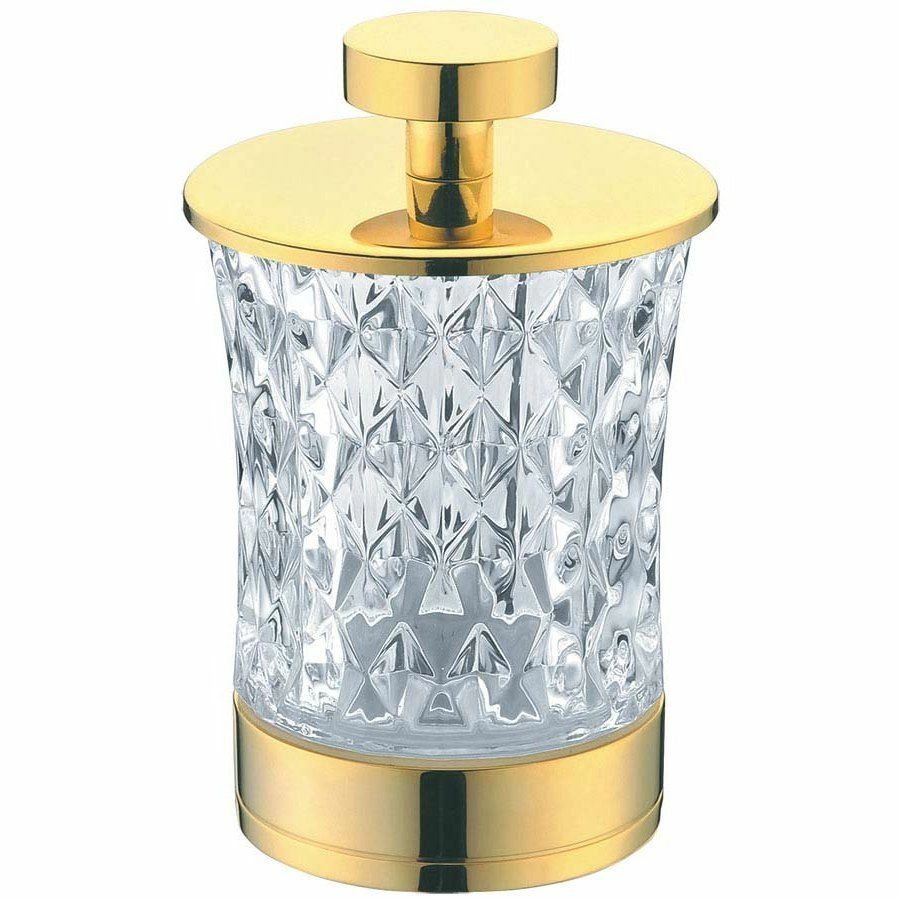 Стакан для ватных дисков Boheme Gold, 10215