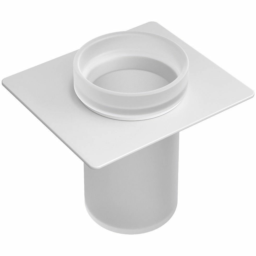 Стакан для полки Boheme Uno White, 10966-W-TUM