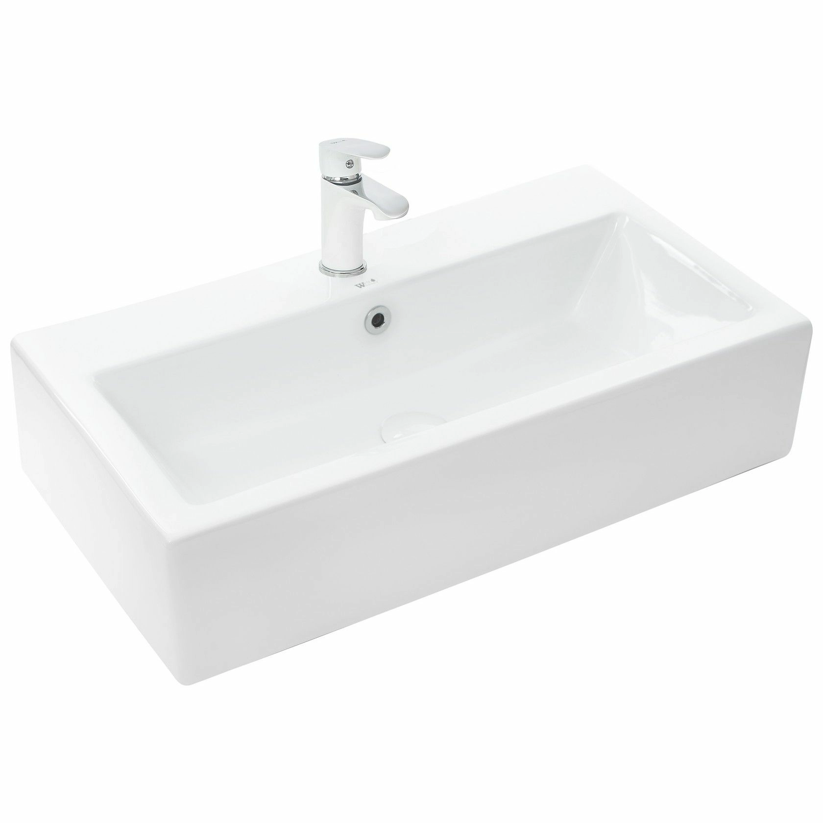 Раковина накладная WeltWasser 70x38, WW ELBACH 2003