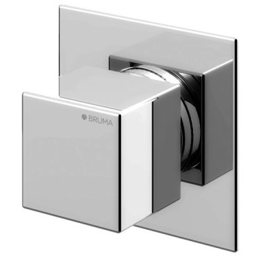 Переключатель на 2 выхода Bruma Escudo 102 170 2CR Chrome, 1021702CR