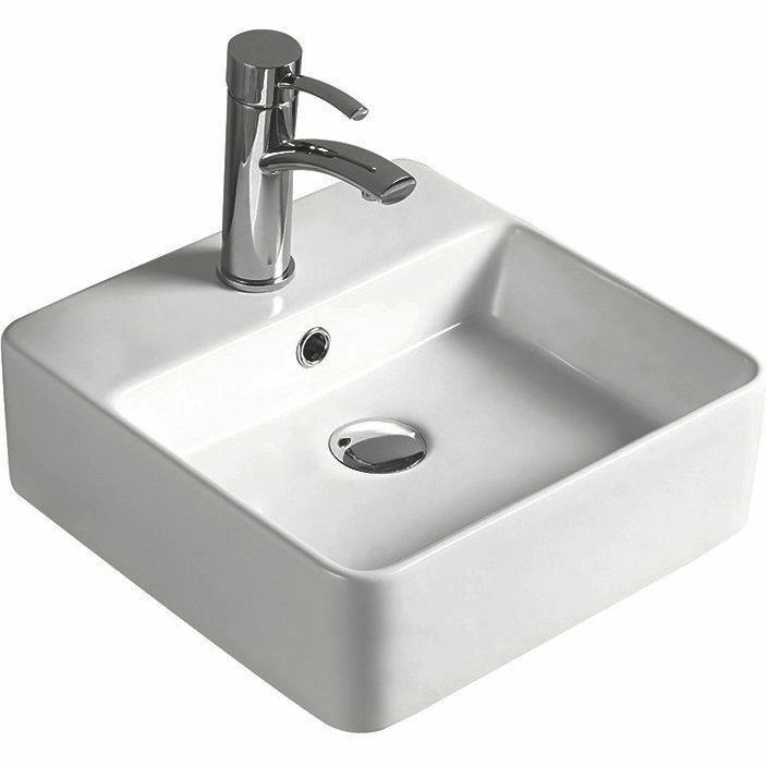 Раковина керамическая Santiline 38x38, SL-1004