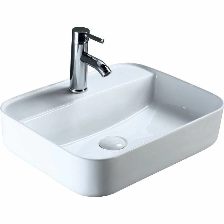 Раковина керамическая накладная Belbagno 50x39, BB1321