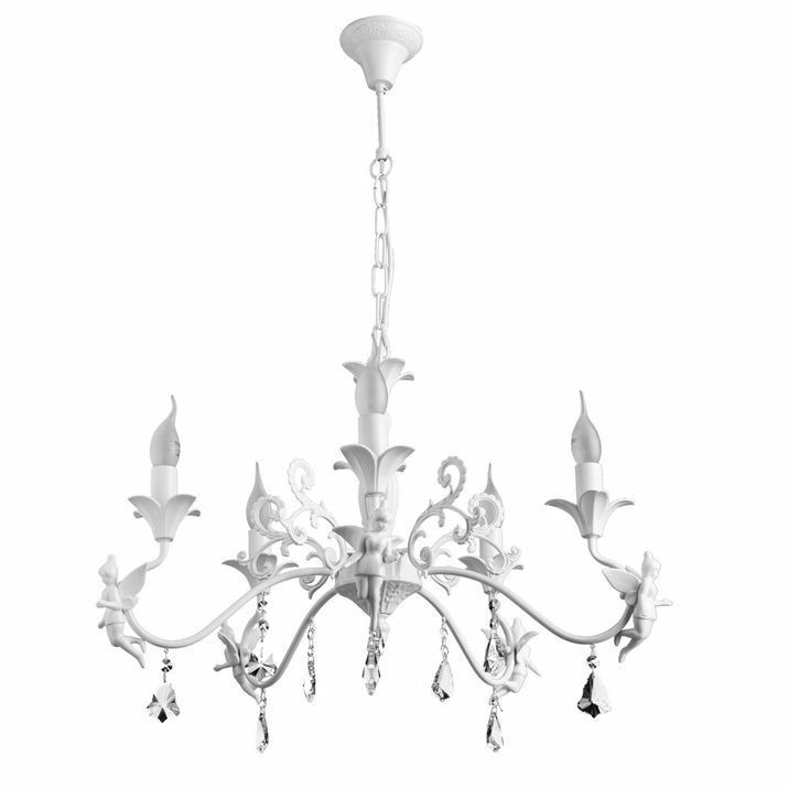 Подвесная люстра Arte Lamp Angelina, A5349LM-5WH
