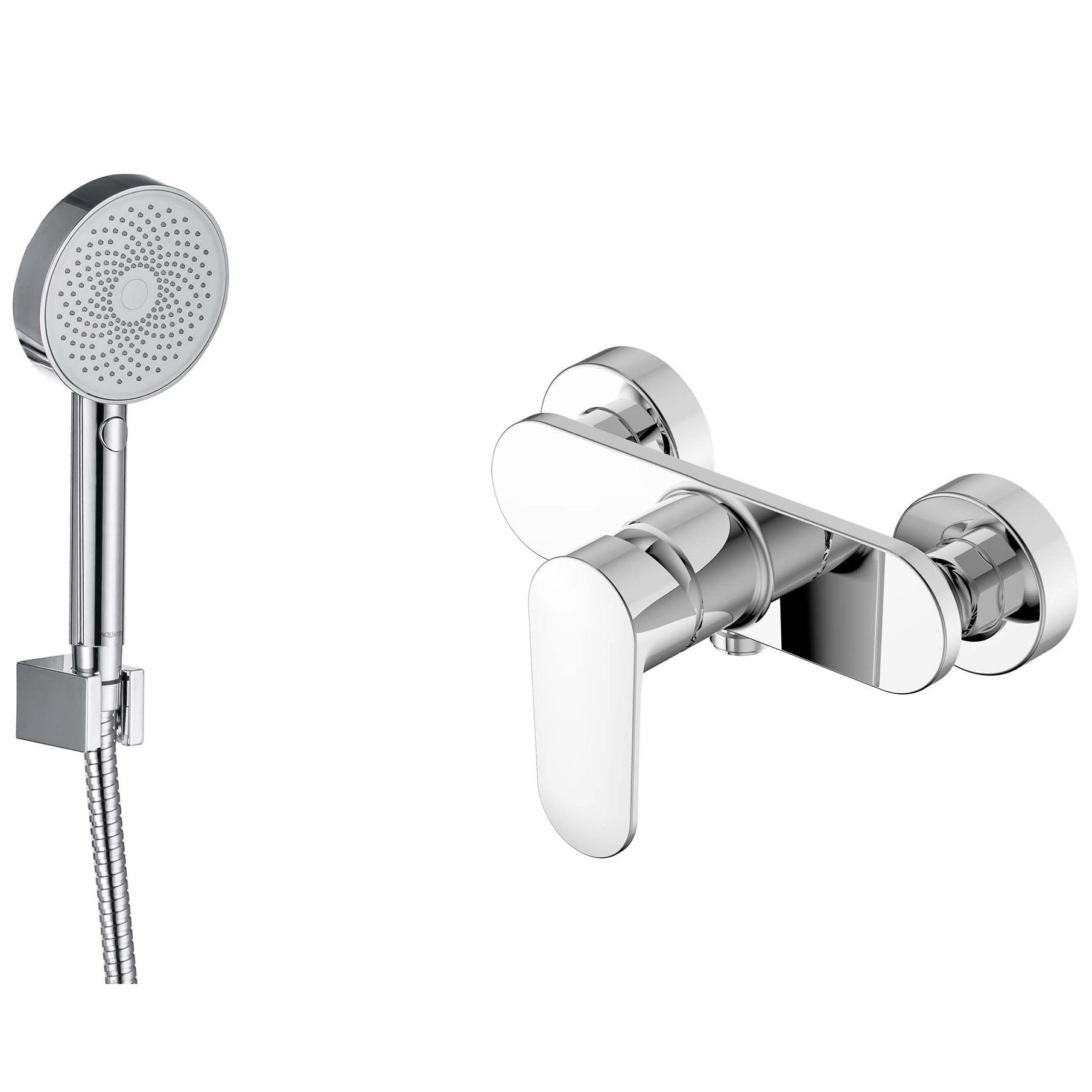 Комплект для душа Aquatek Ника 2 в 1, AQ1834CR