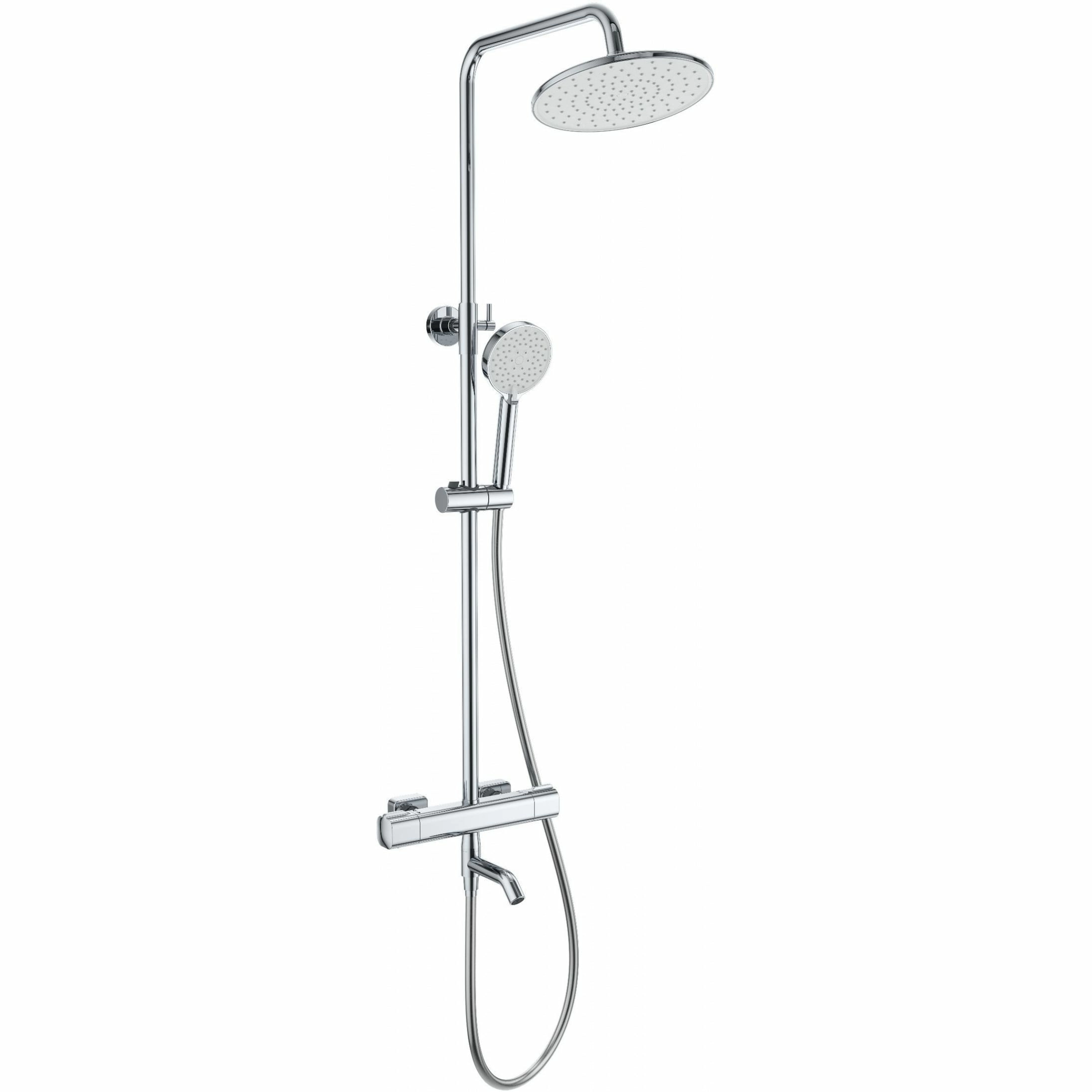 Душевая система с термостатом Wonzon & Woghand хром, WW-B3051-A1-CR