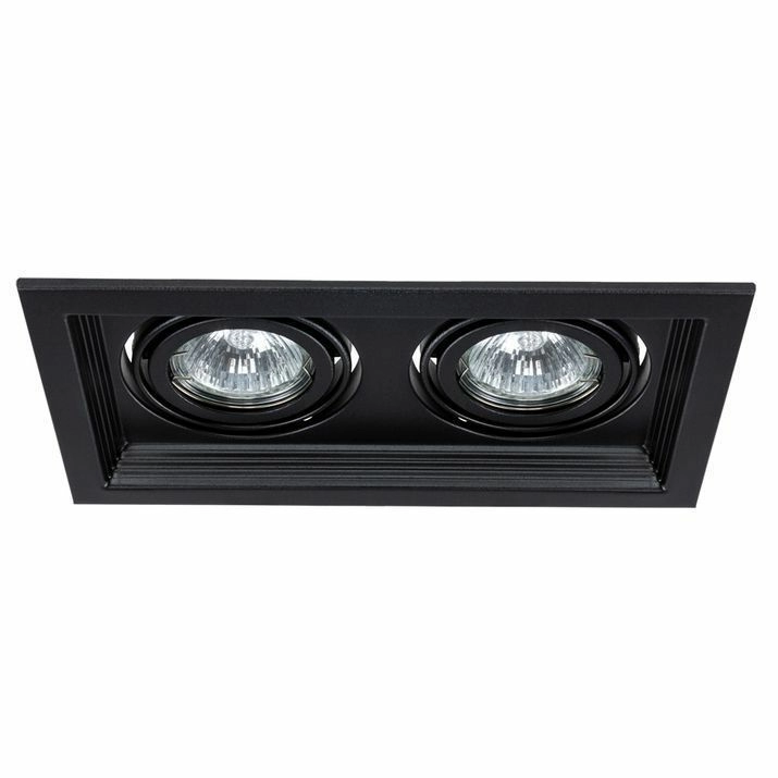 Точечный встраиваемый светильник Arte Lamp Canis, A6661PL-2BK