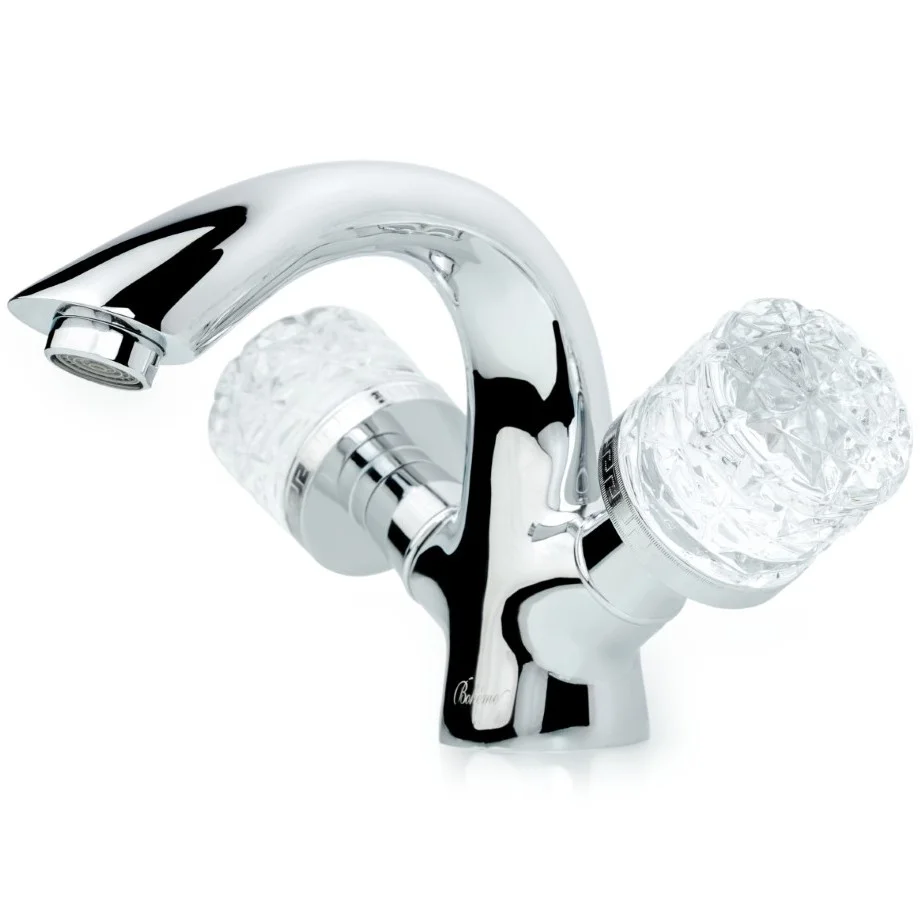 Смеситель для умывальника Boheme Crystal Chrome, 271
