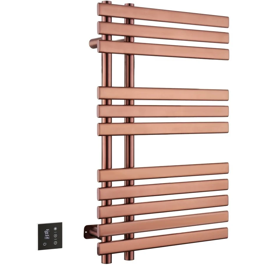 Полотенцесушитель электрический Boheme Venturo Bronze Brushed 80x50, 723-BRB