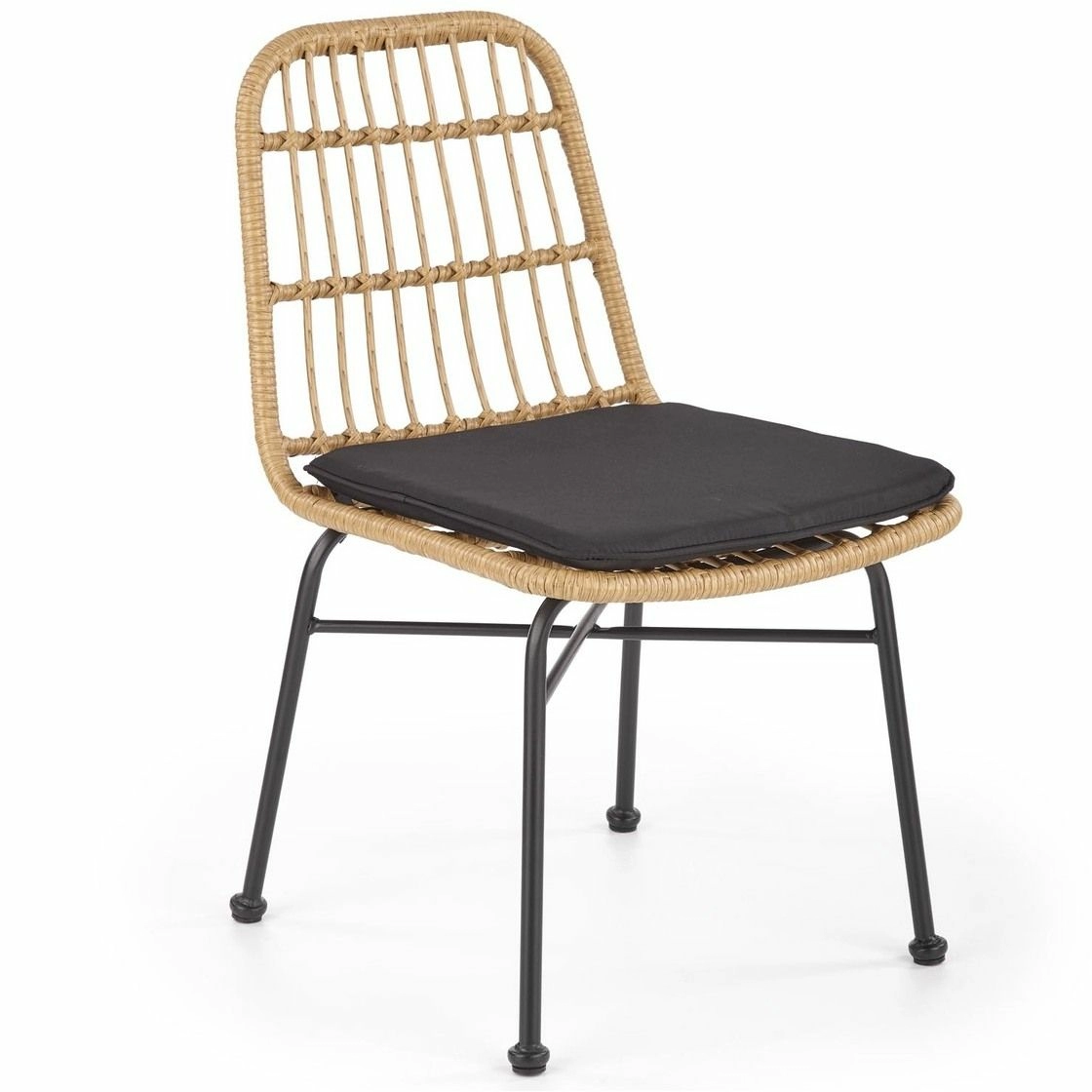 Стул Halmar K401 натуральный/черный, V-CH-K/401-KR-NATURALNY