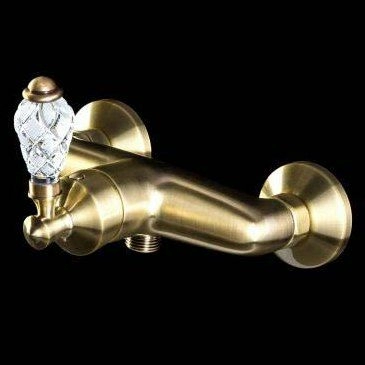 Смеситель для душа Boheme Vogue Crystal Bronze, 204