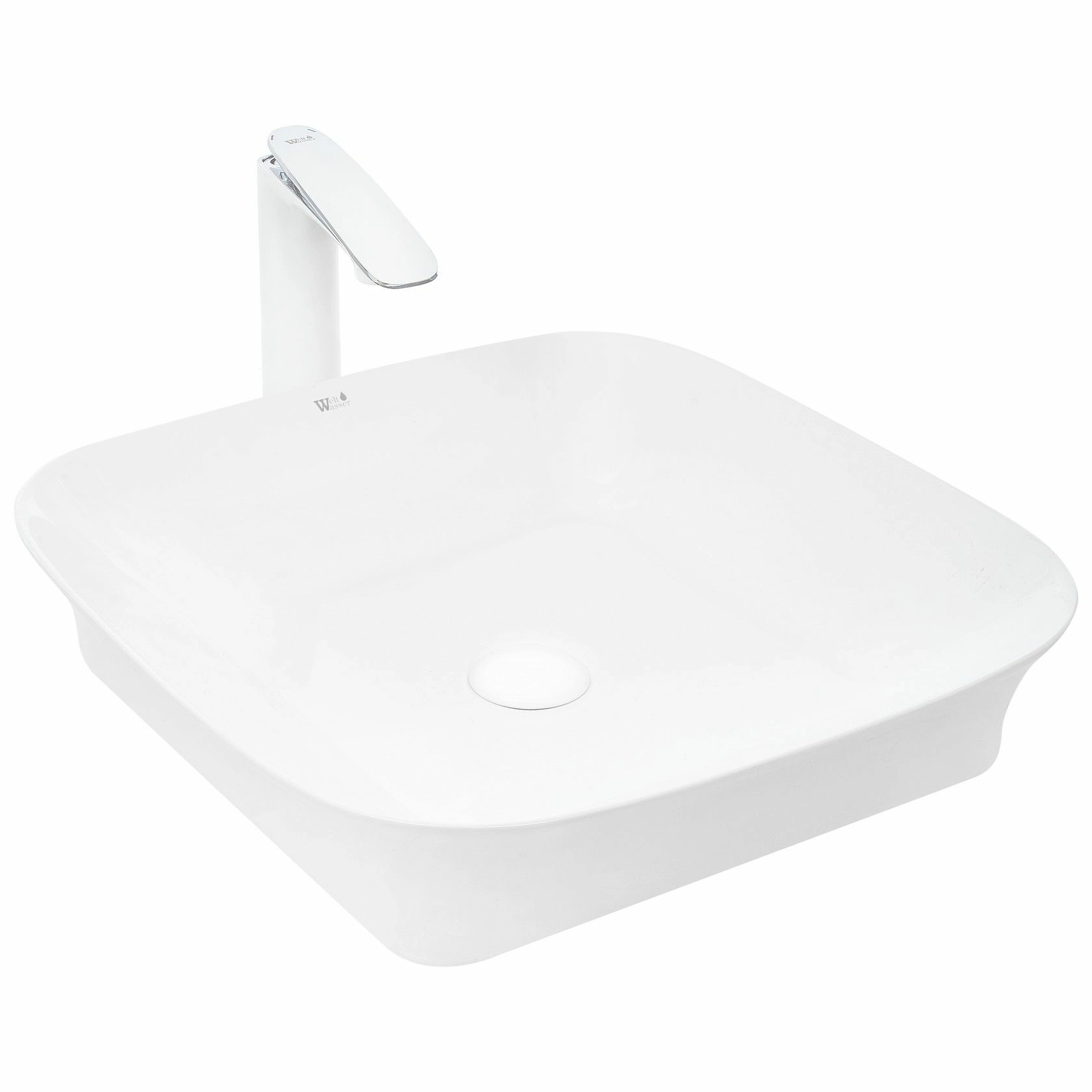 Раковина накладная WeltWasser 50x50, WW ELBACH 2246