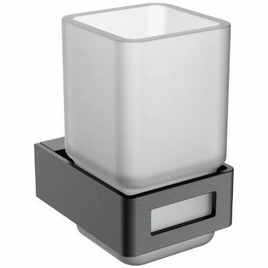 Стакан для зубных щеток Boheme Q Gun Metall, 10944-GM