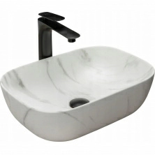 Умывальник Rea Belinda Marble Matt 46.5x33, REA-U8702