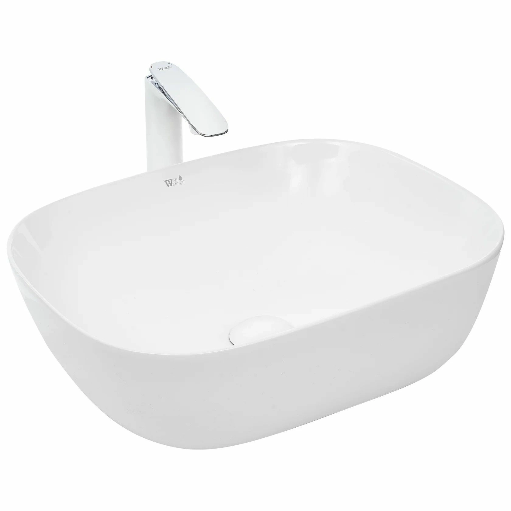Раковина накладная WeltWasser 49x39.5, WW ELBACH 2143