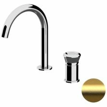 Смеситель для раковины Remer Element золото брашированное, ET57BG