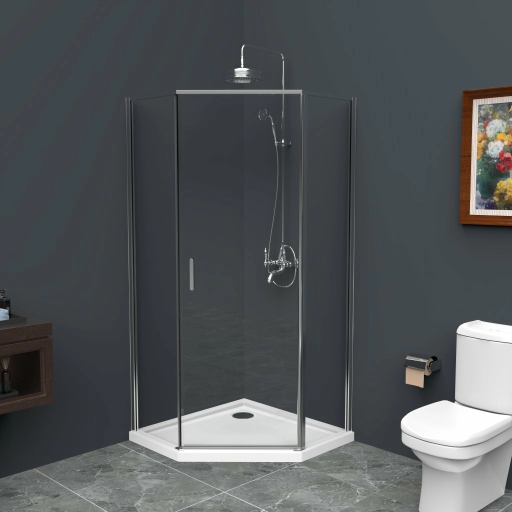 Душевой уголок BelBagno Uno 195 P-1