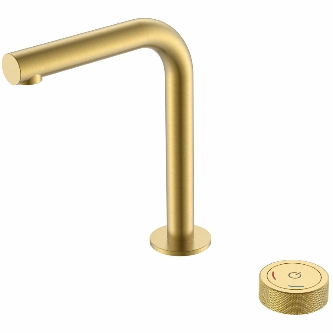 Смеситель автоматический для раковины Boheme Tech Matt Gold, 158-MG