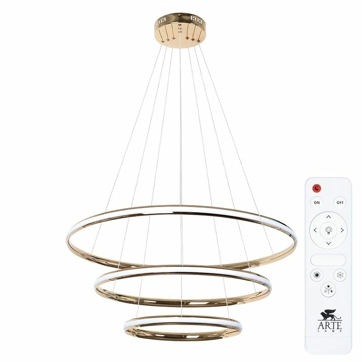 Подвесная люстра Arte Lamp Meridiana, A2198SP-3GO