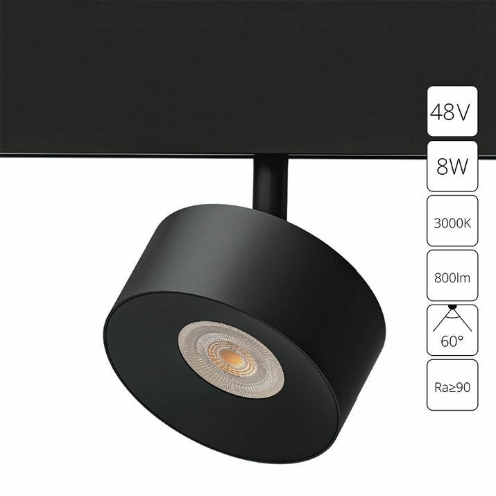 Магнитный трековый светильник Arte Lamp Linea, A4781PL-1BK