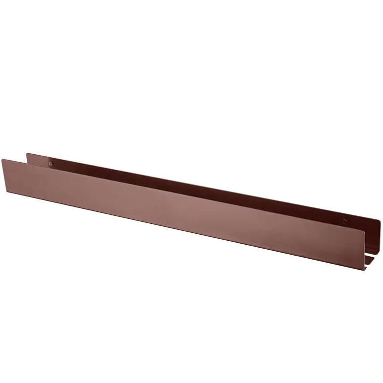 Полка подвесная 90 см быстросъемная Boheme Q Copper Brushed, 10967-90-CB