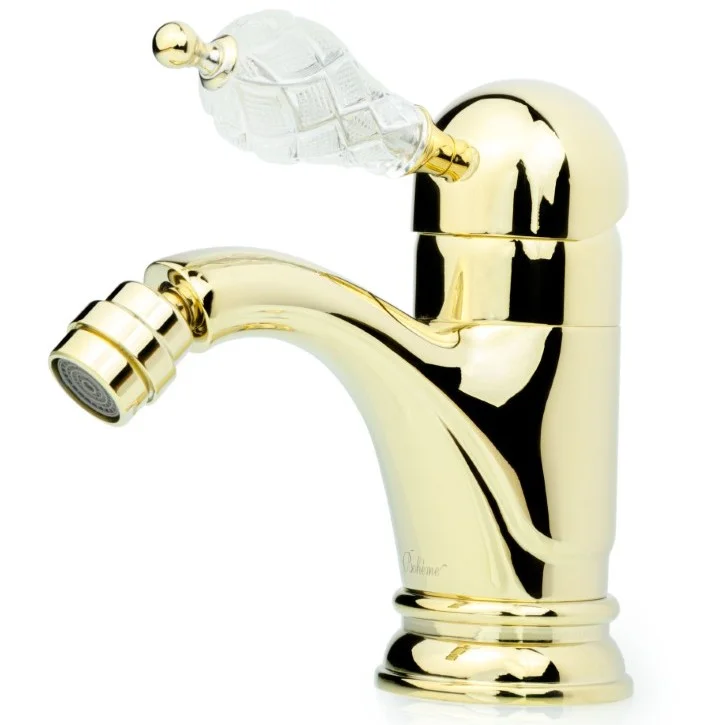 Смеситель для биде Boheme Crystal Gold, 286