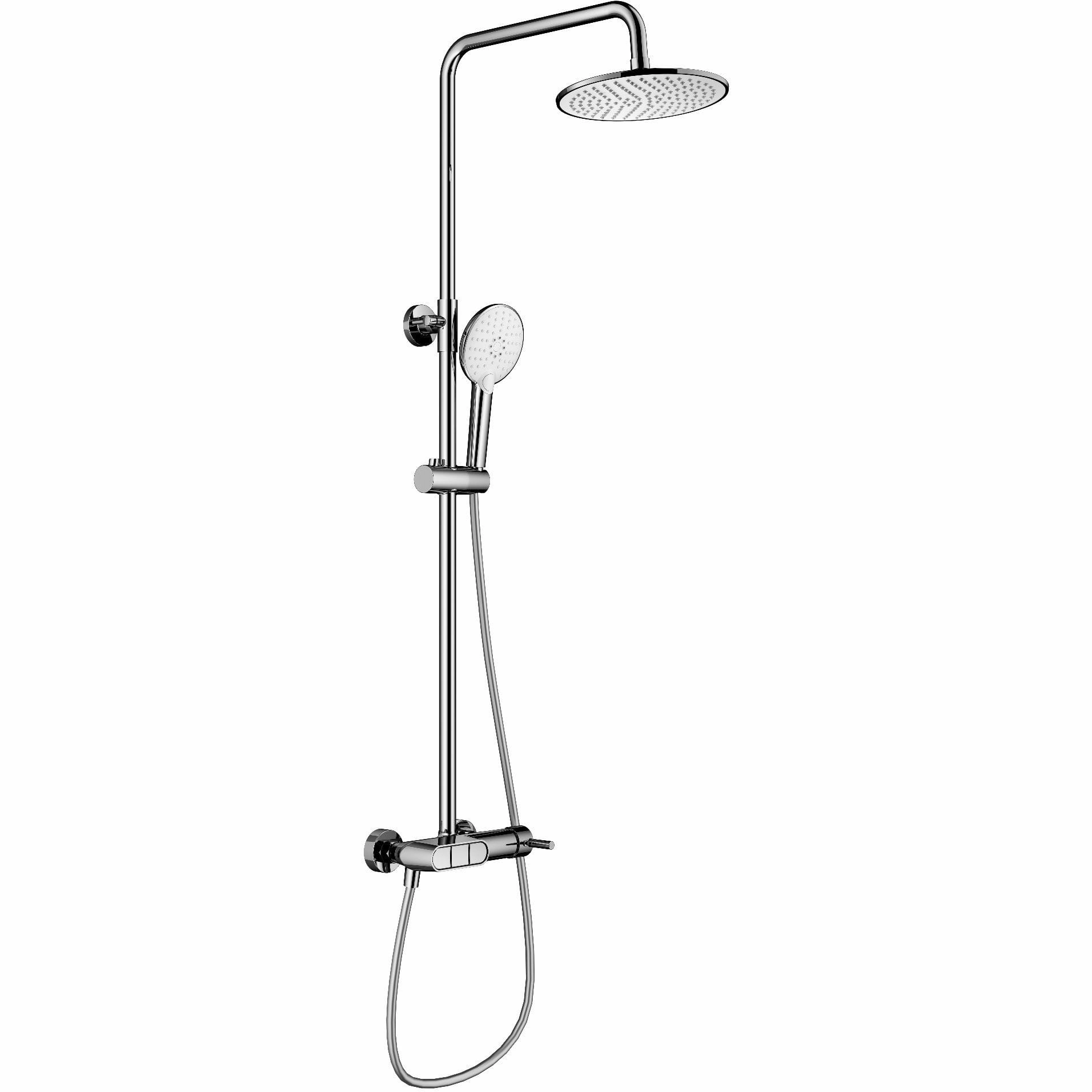 Душевая система Wonzon & Woghand хром, WW-A30653-CR
