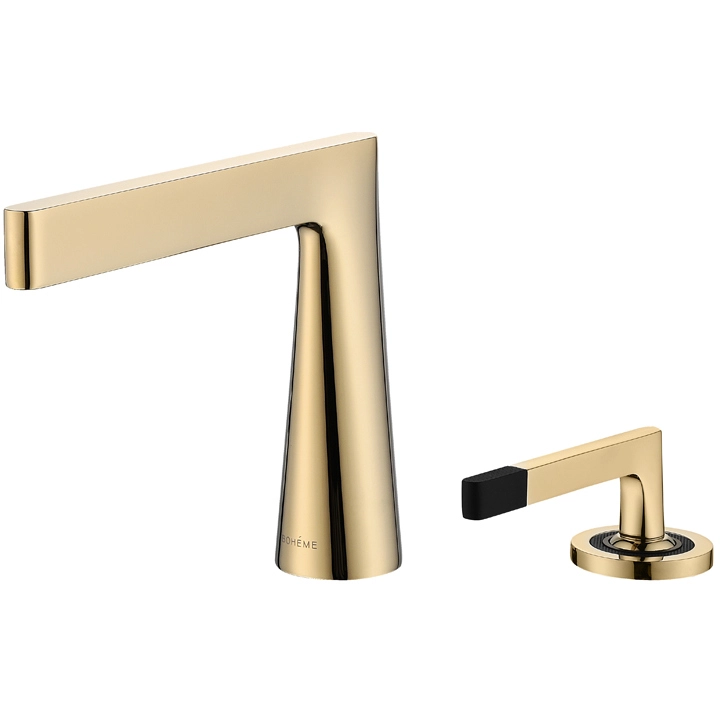 Смеситель на 2 отверстия Boheme Duo Gold, 161-G