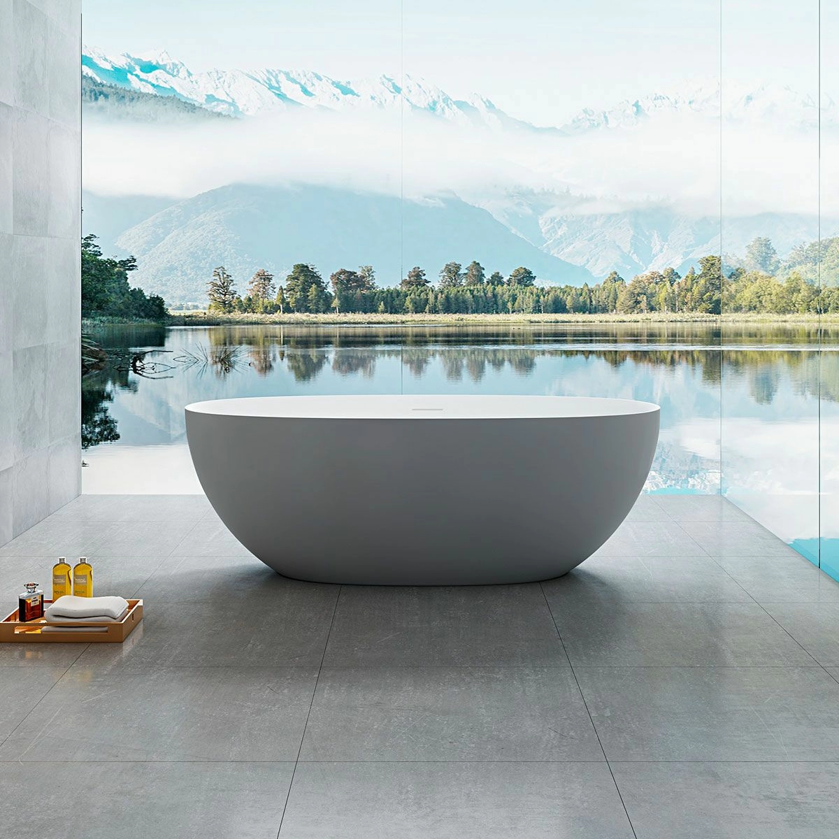 Ванна Solid Surface Vincea 170x75, VBT-6S01MG