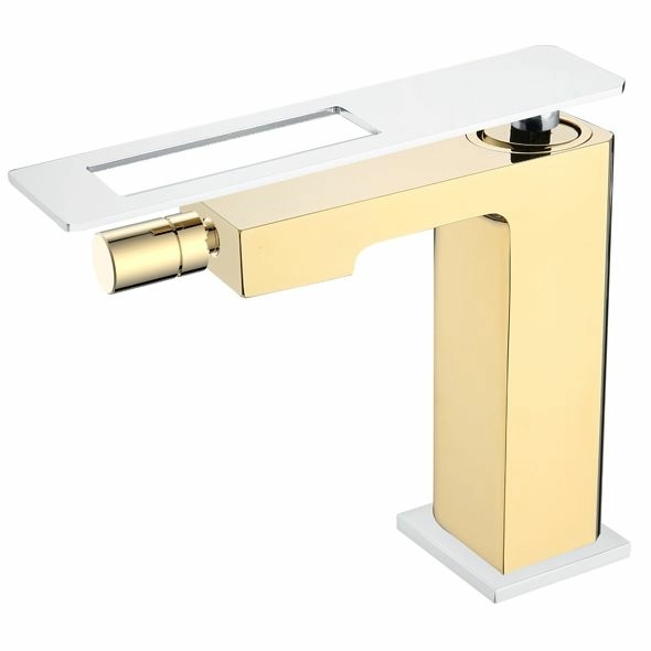 Смеситель для биде Boheme Q Gold/Chrome, 146-GCR