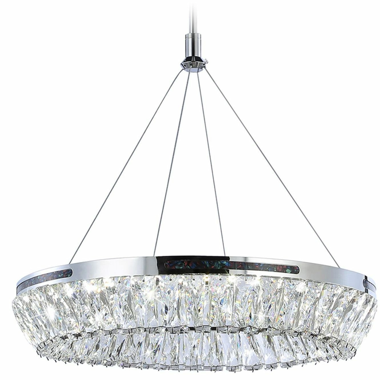 Подвесная светодиодная люстра с хрусталем Ambrella Traditional, TR5022
