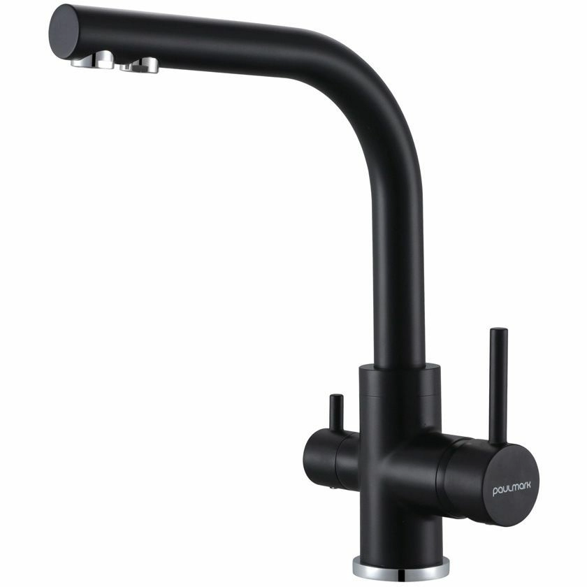 Смеситель для кухни Paulmark Essen антрацит, Es213011-401TB