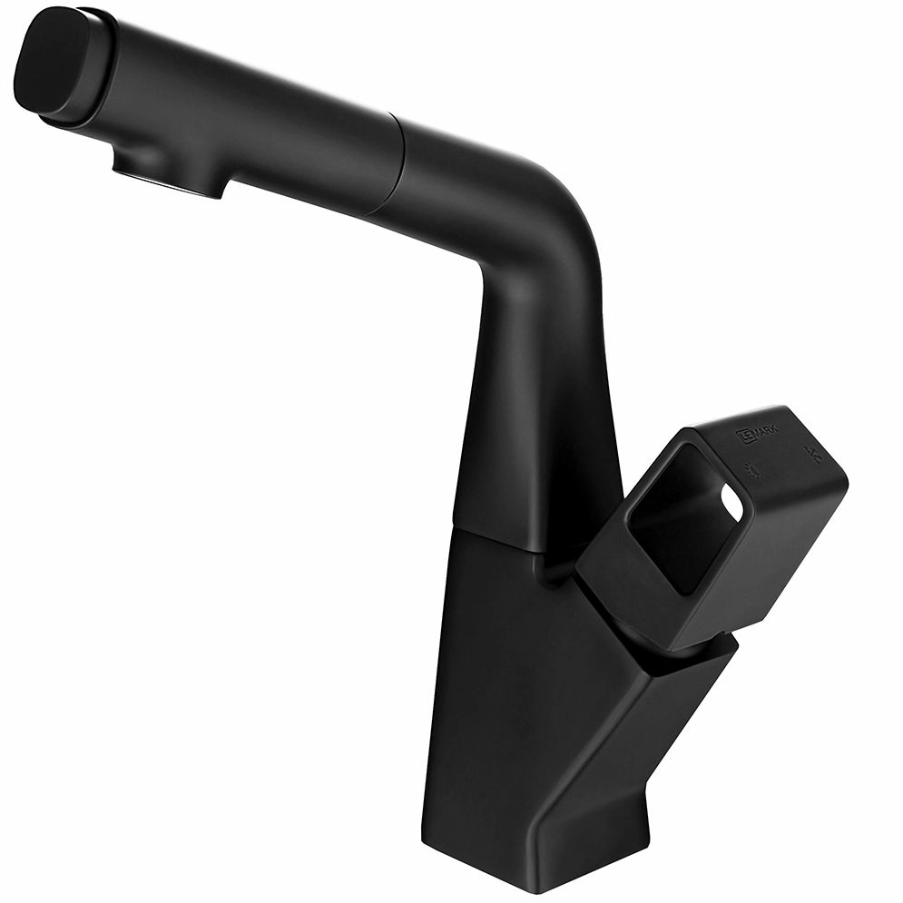 Смеситель для кухни/умывальника с вытяжным изливом Lemark Soul, LM6008BL