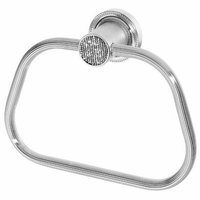 Полотенцедержатель кольцо Boheme Royale Cristal Chrome, 10925-CR-B
