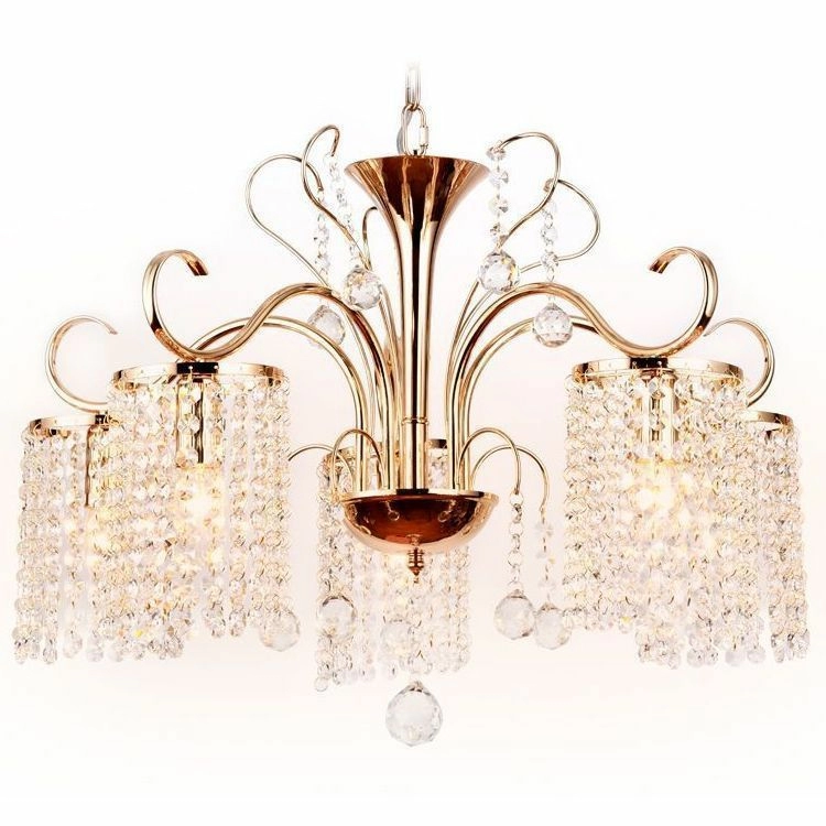 Подвесная люстра с хрусталем Ambrella Traditional, TR4507